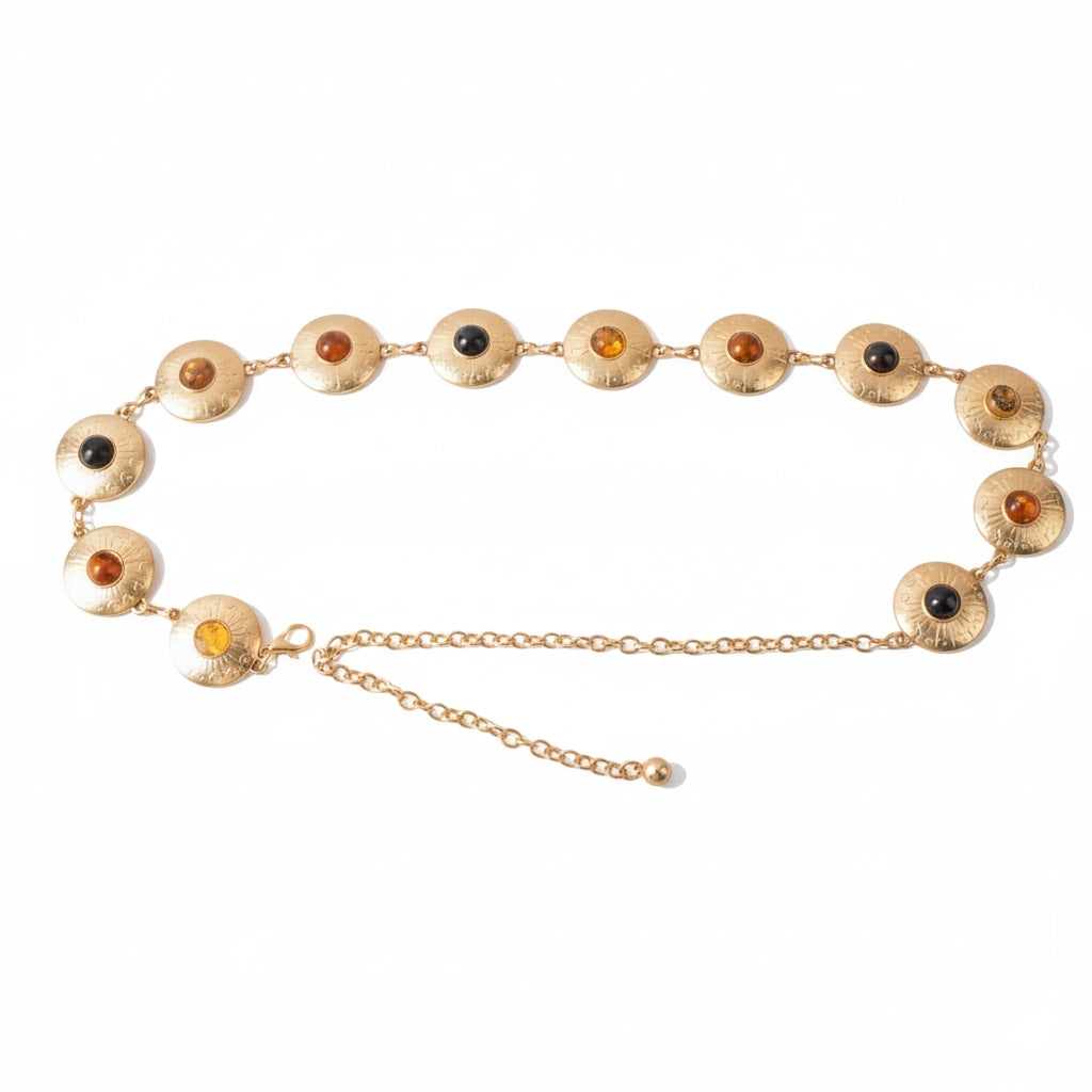 Eye Of The Tiger Chain Belt