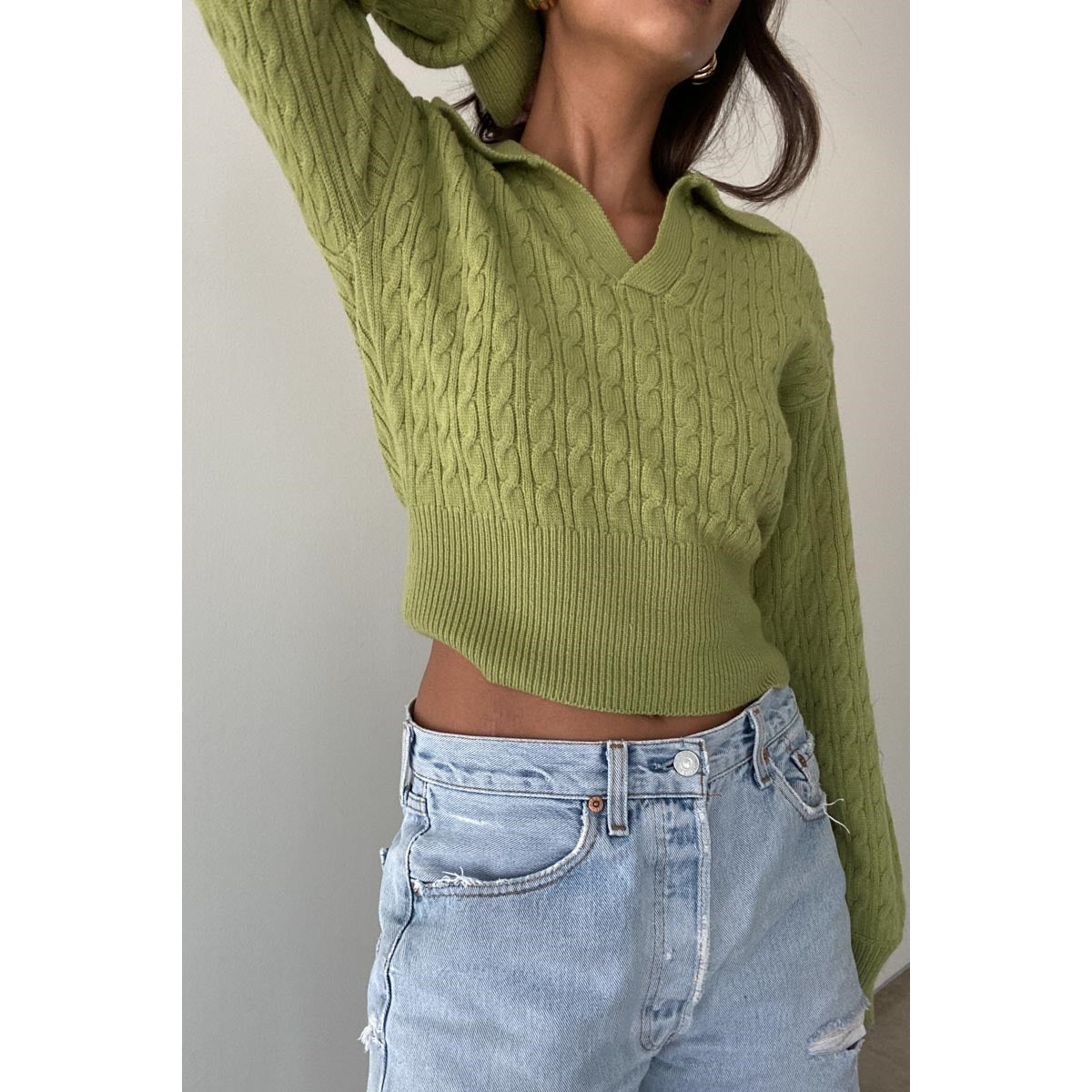 Matcha Morning Top