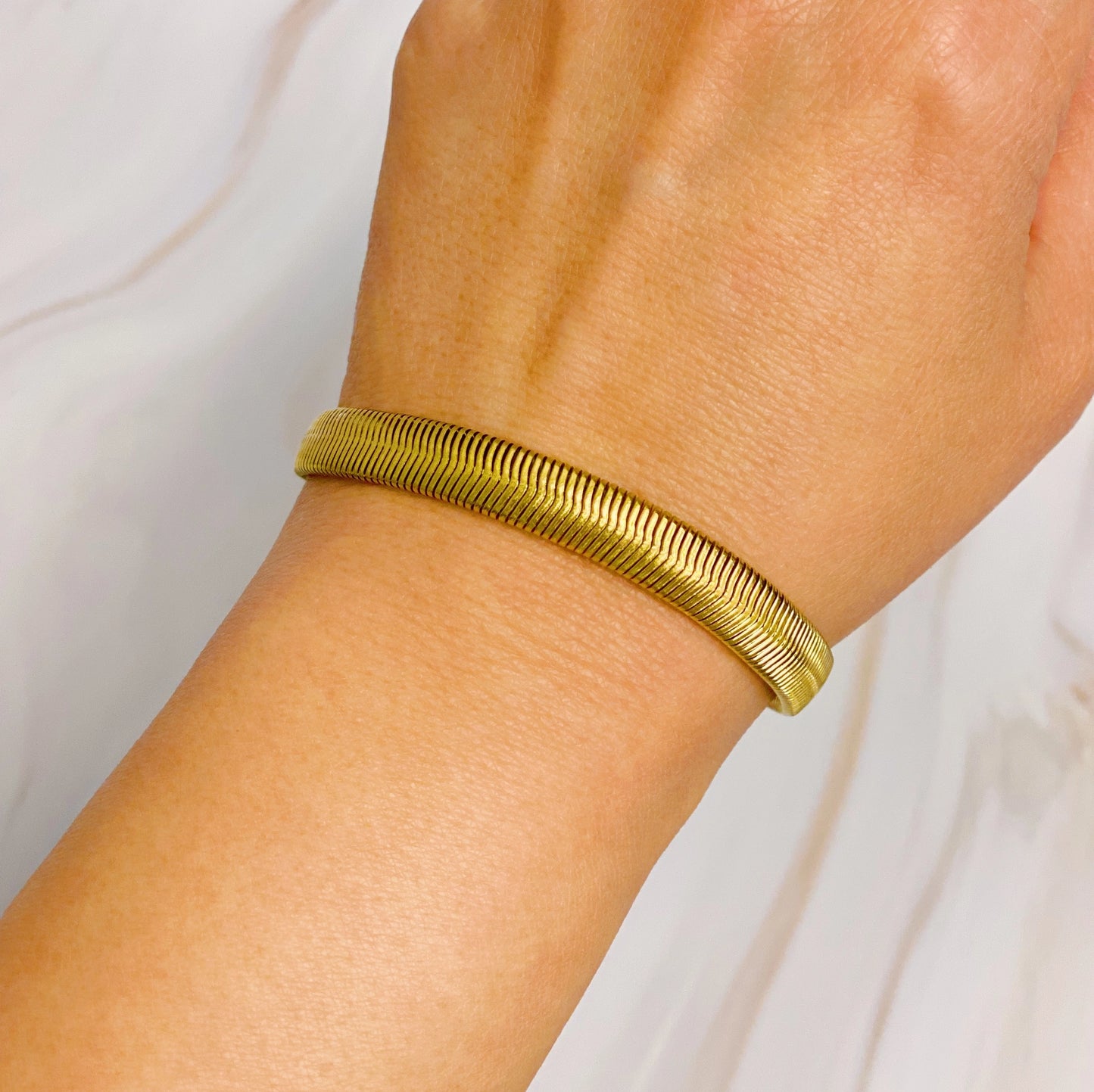 Chunky Herringbone Bracelet