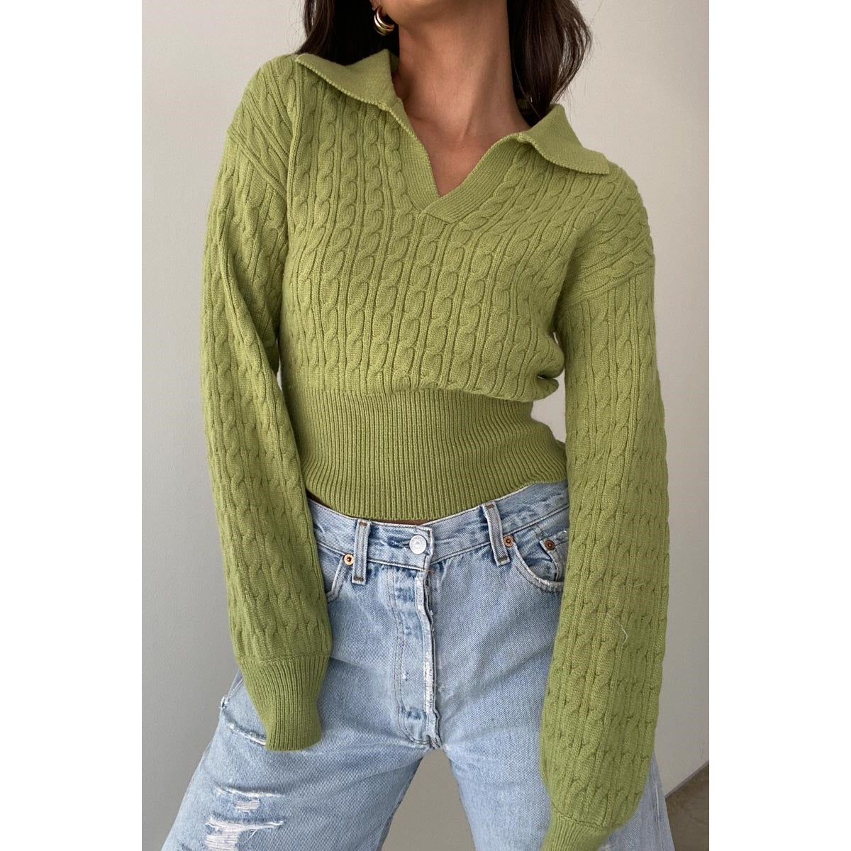 Matcha Morning Top