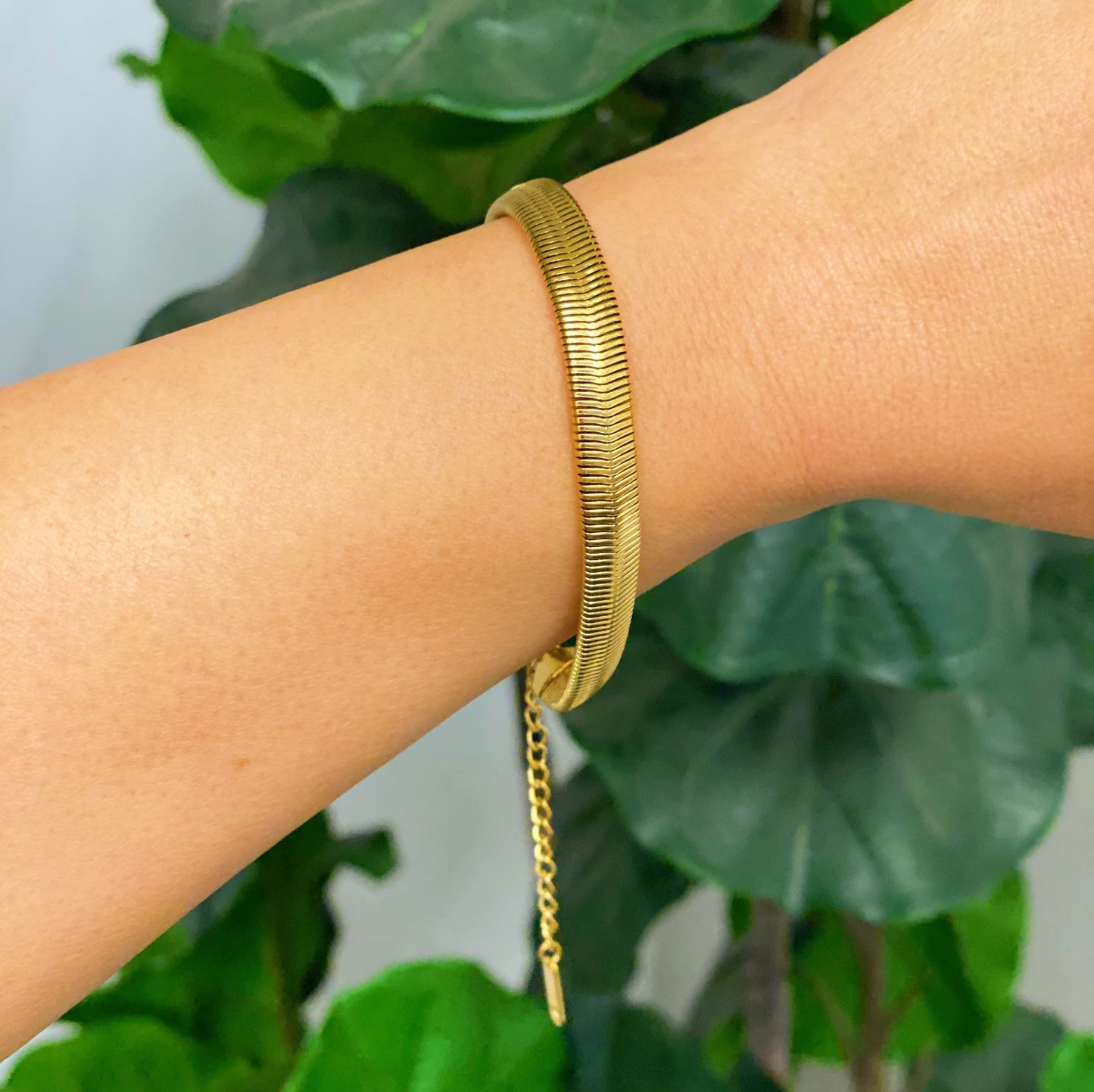 Chunky Herringbone Bracelet
