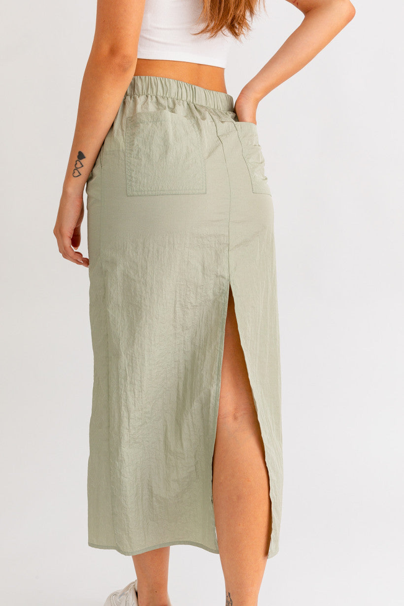 Field Of Dreams Maxi Skirt