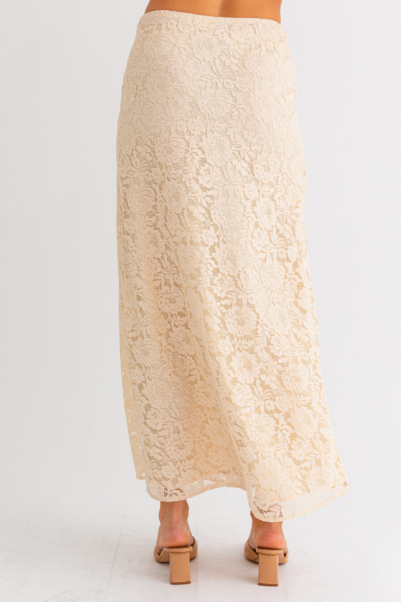 Pretty in Lace Maxi Skirt