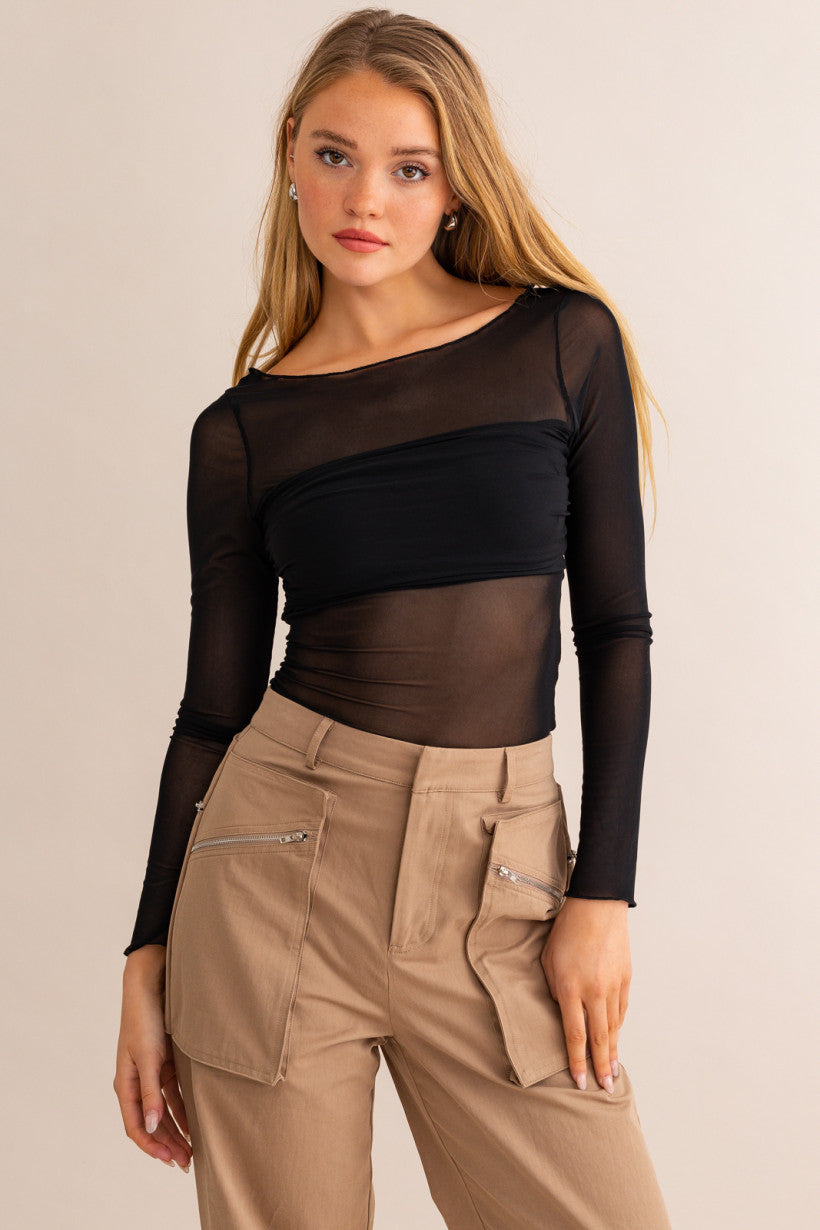 We Mesh Well Top