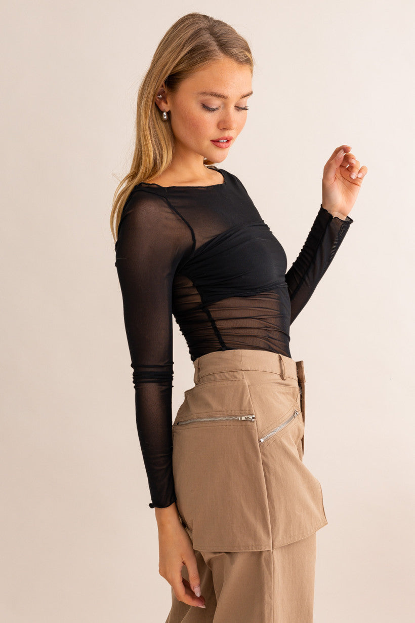 We Mesh Well Top
