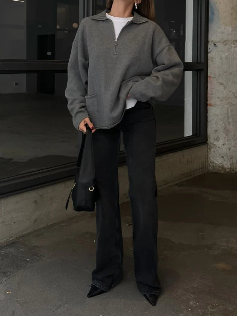 Weekender Quarter Zip – Malibu Friday