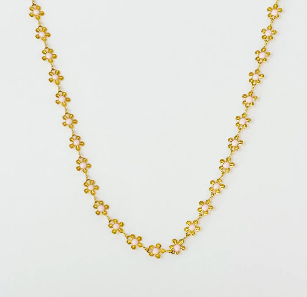 GP SS Color Flower Necklace