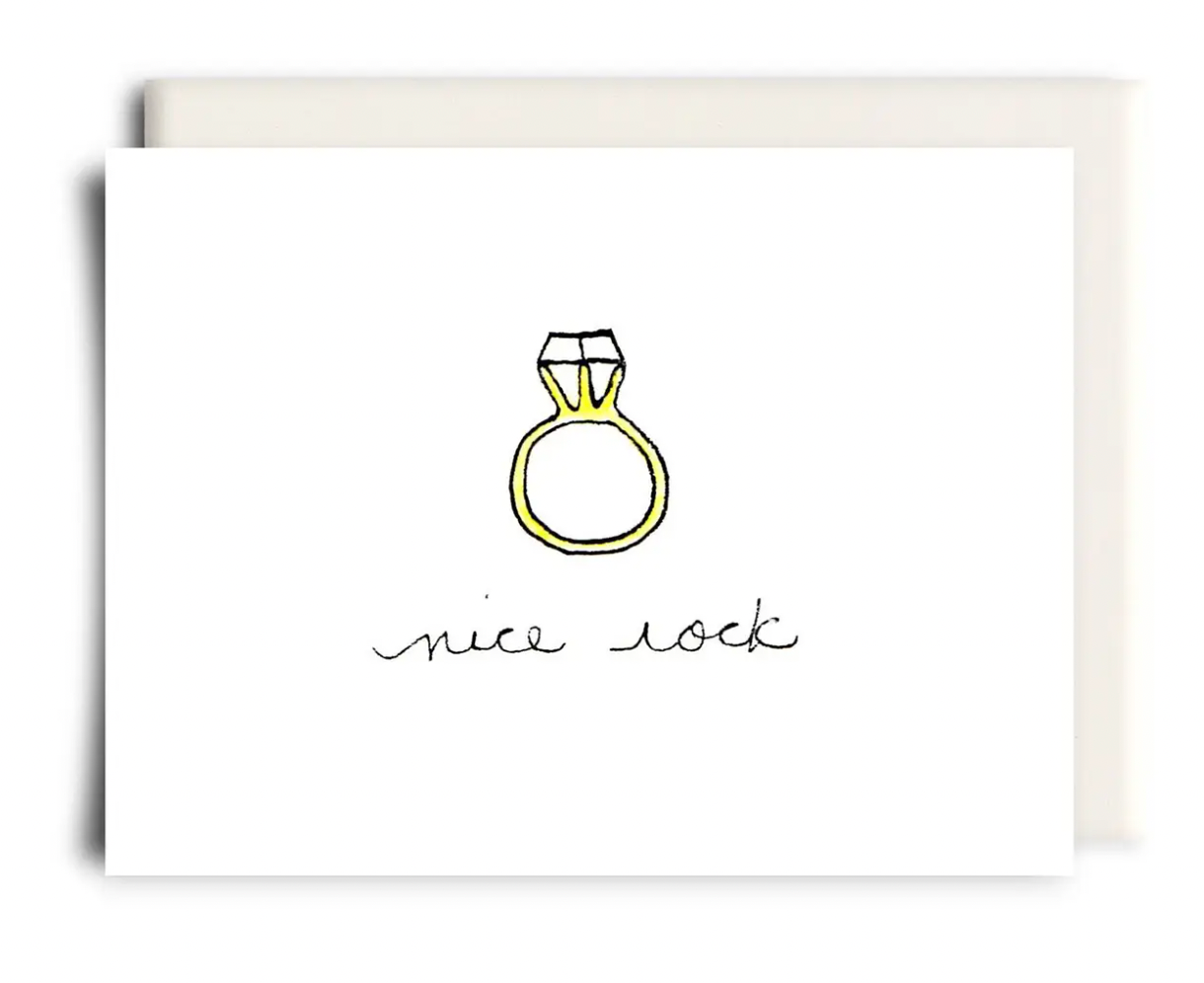 Nice Rock! Card