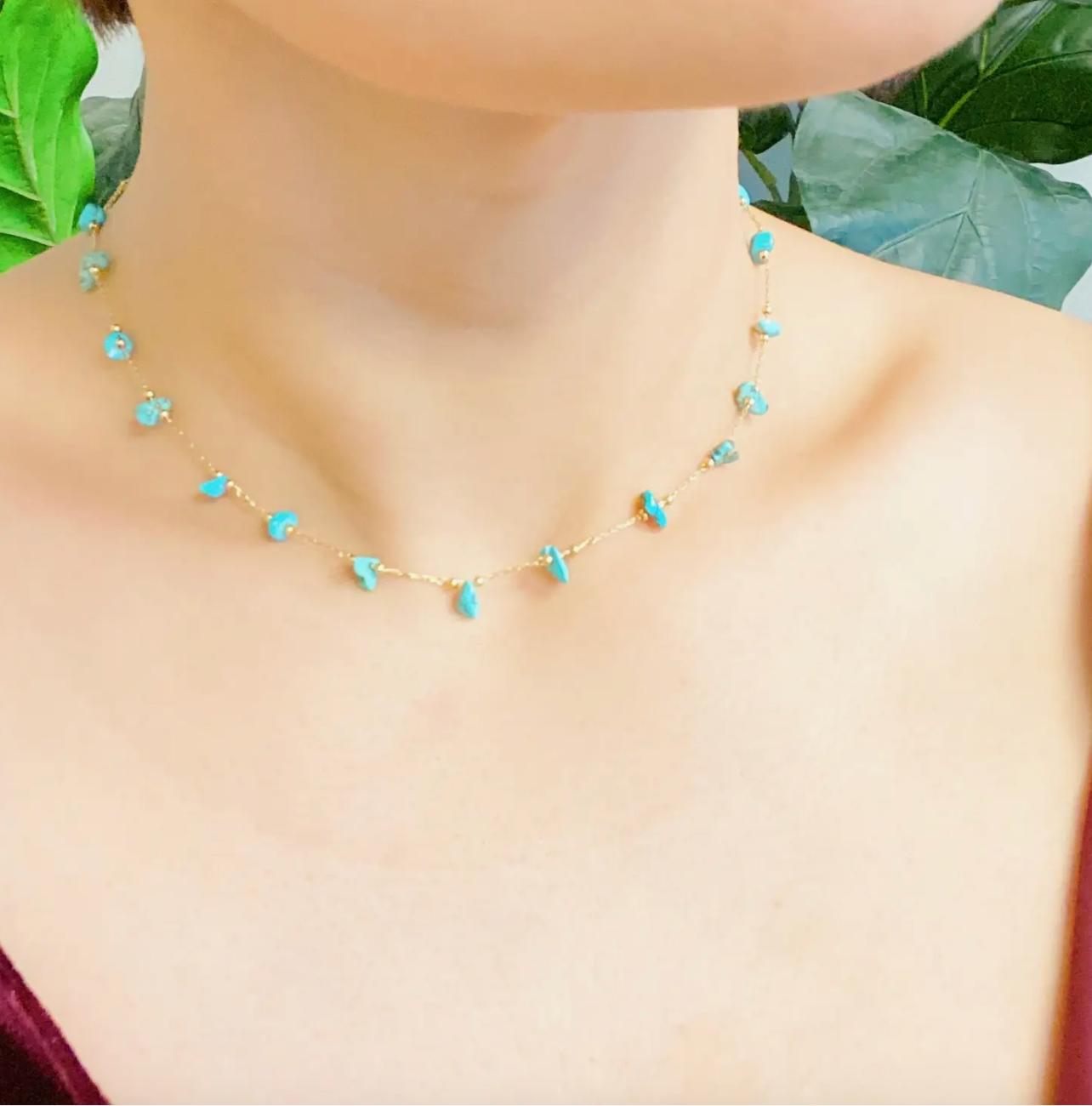 Natural Stone Necklace