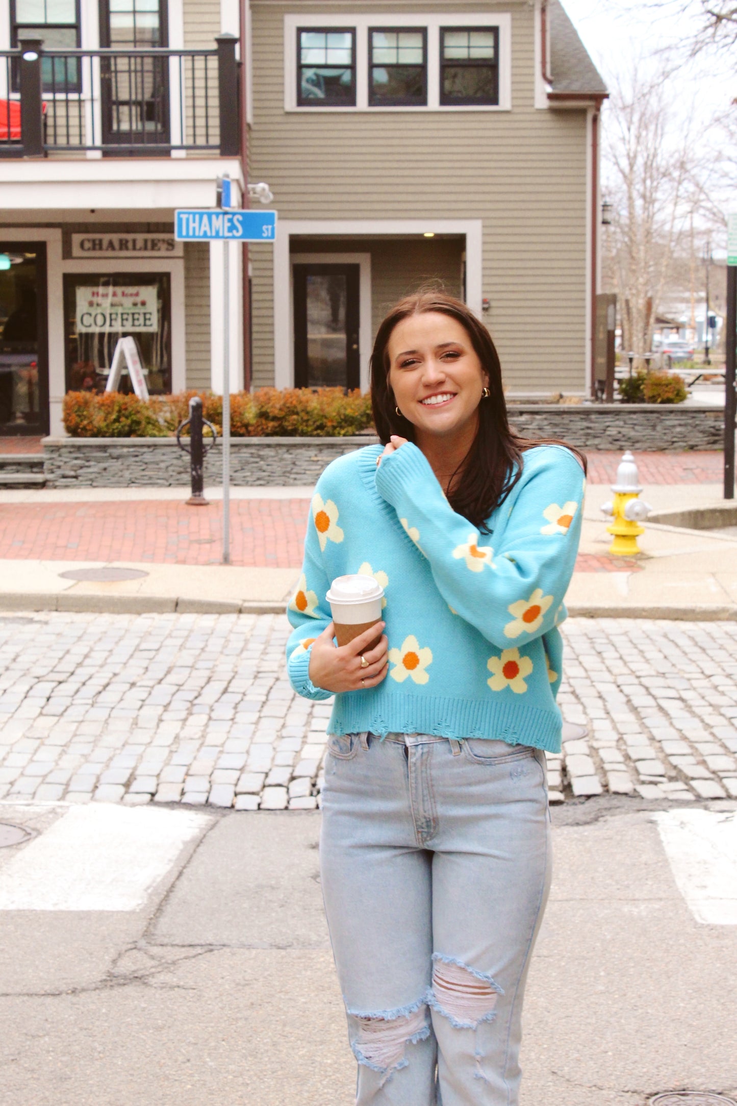 Flower Power Sweater