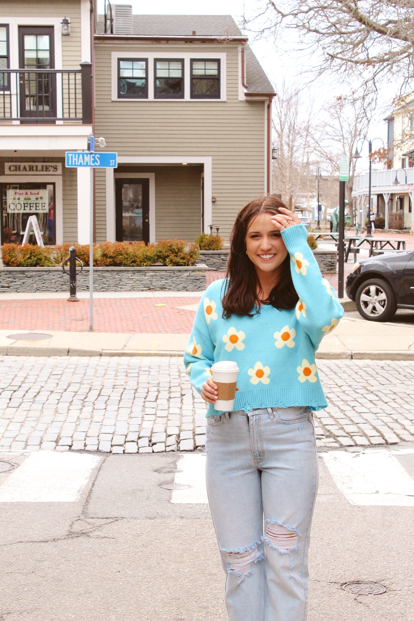 Flower Power Sweater