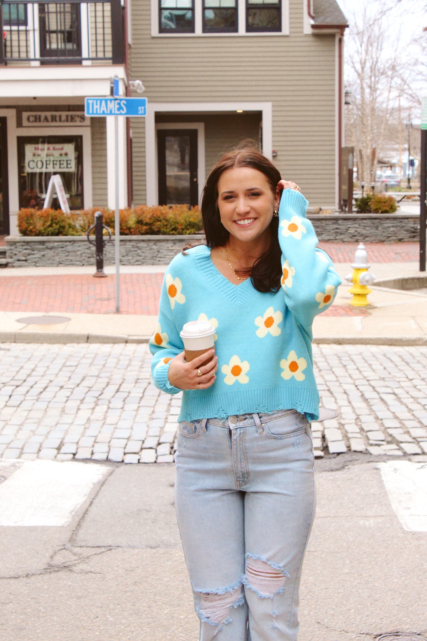 Flower Power Sweater