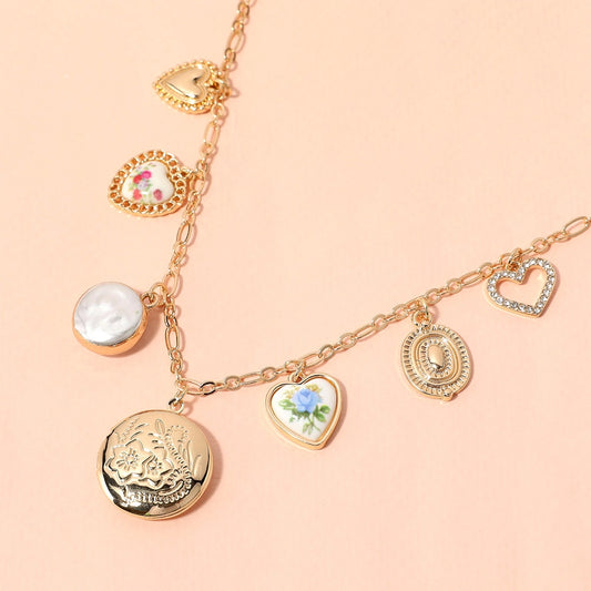 Gardenia Charm Necklace