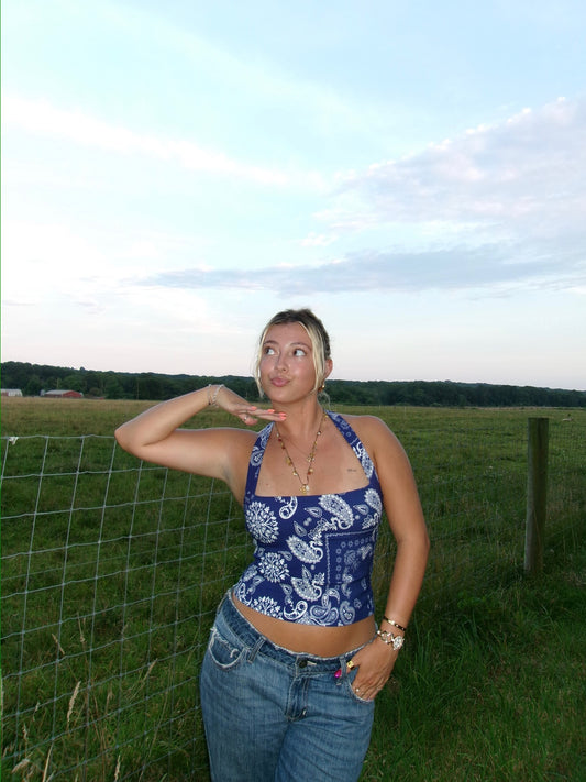 Pretty in Paisley Tank