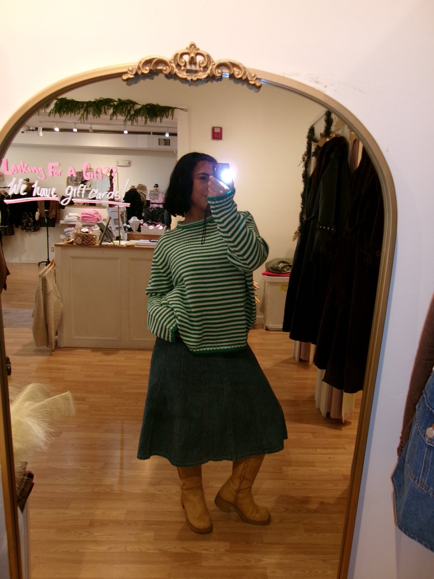 Drawing The Line Sweater