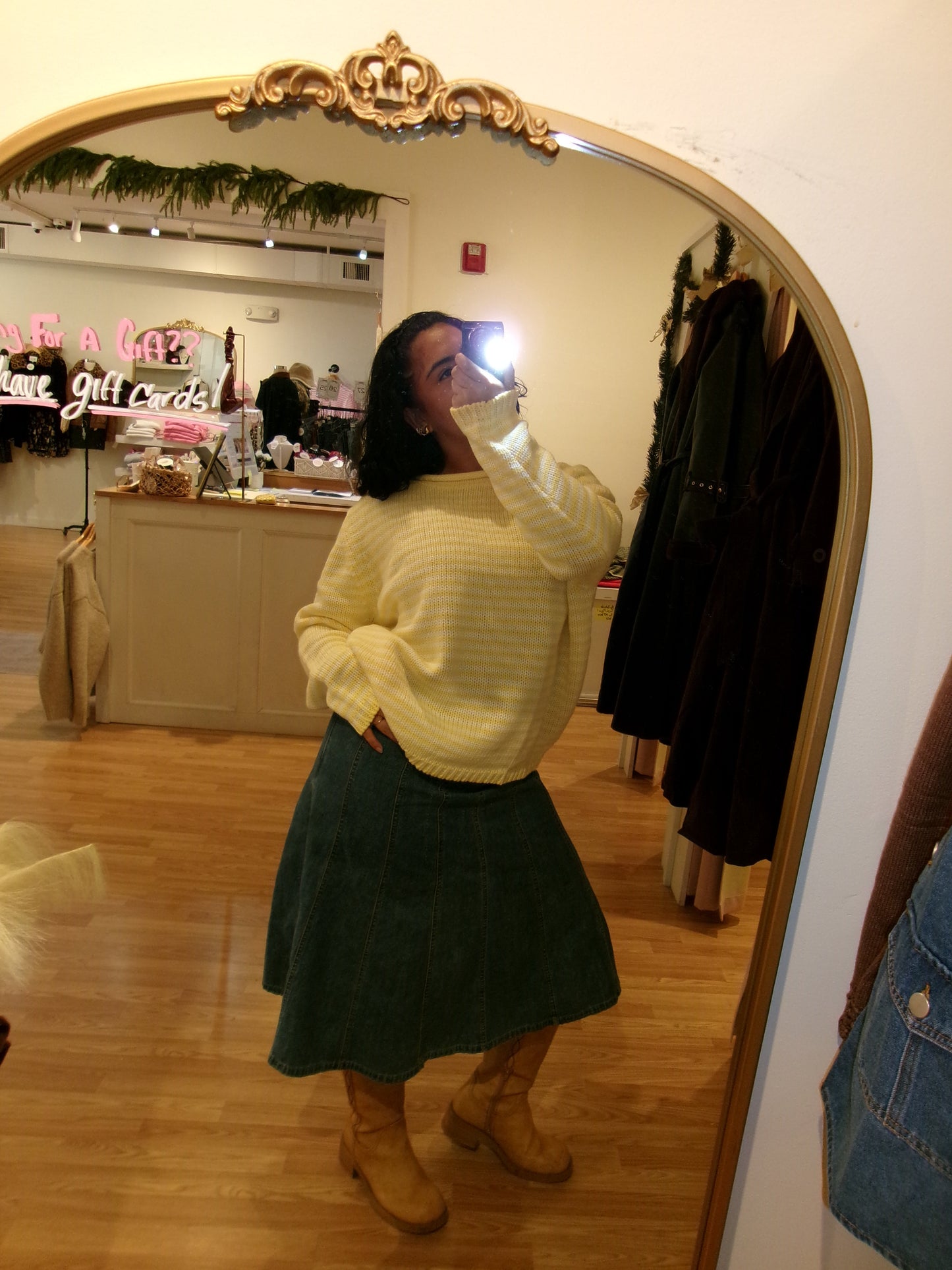 Drawing The Line Sweater