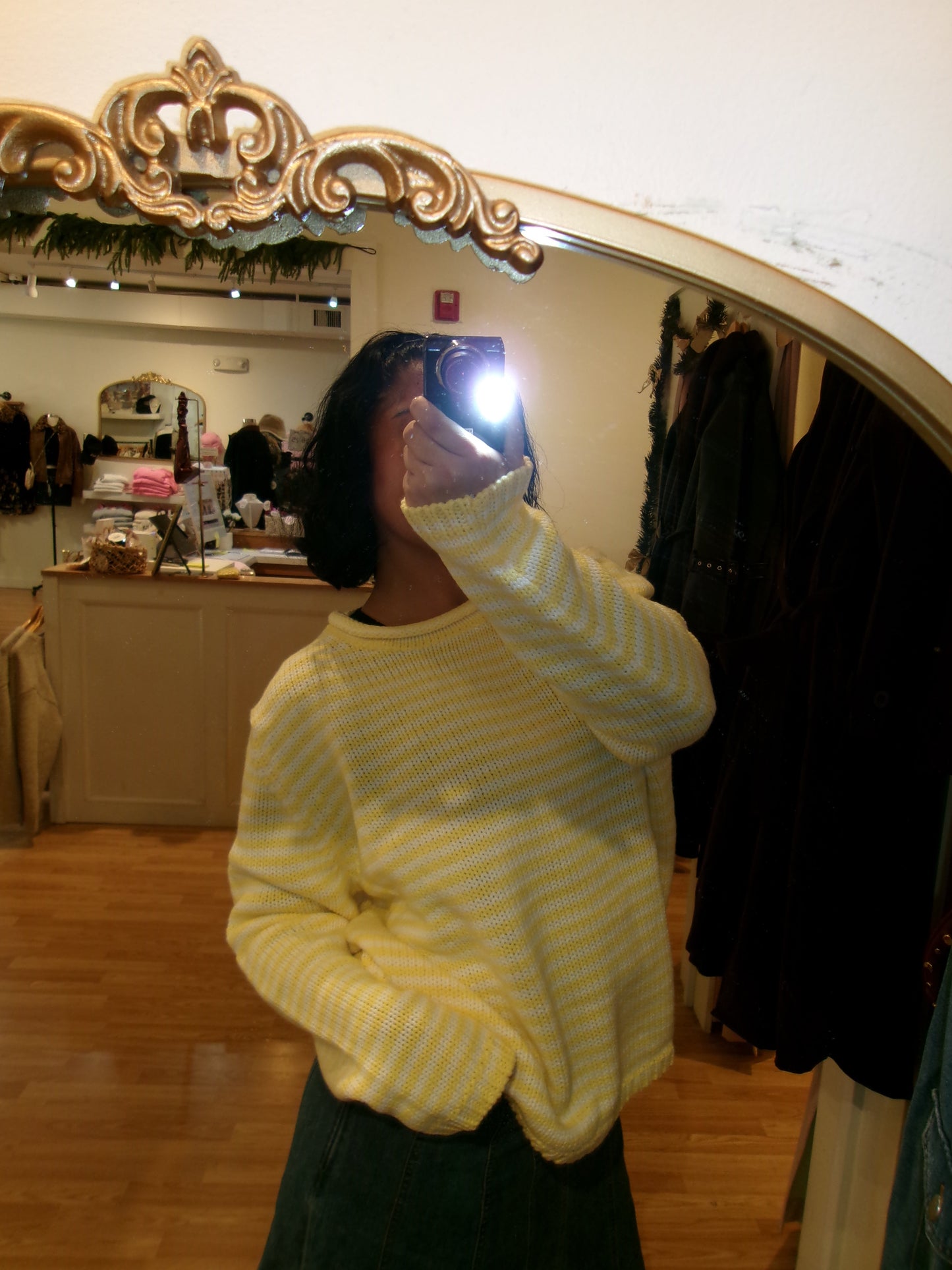 Drawing The Line Sweater