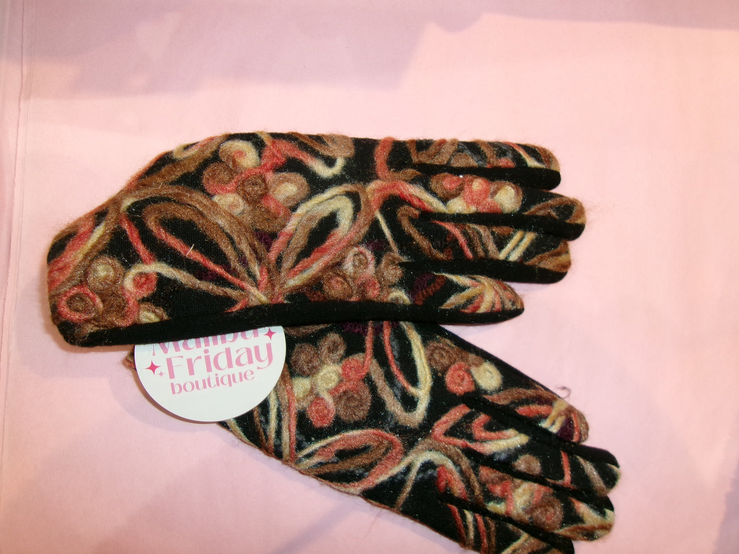 Ellie Embroidered Gloves