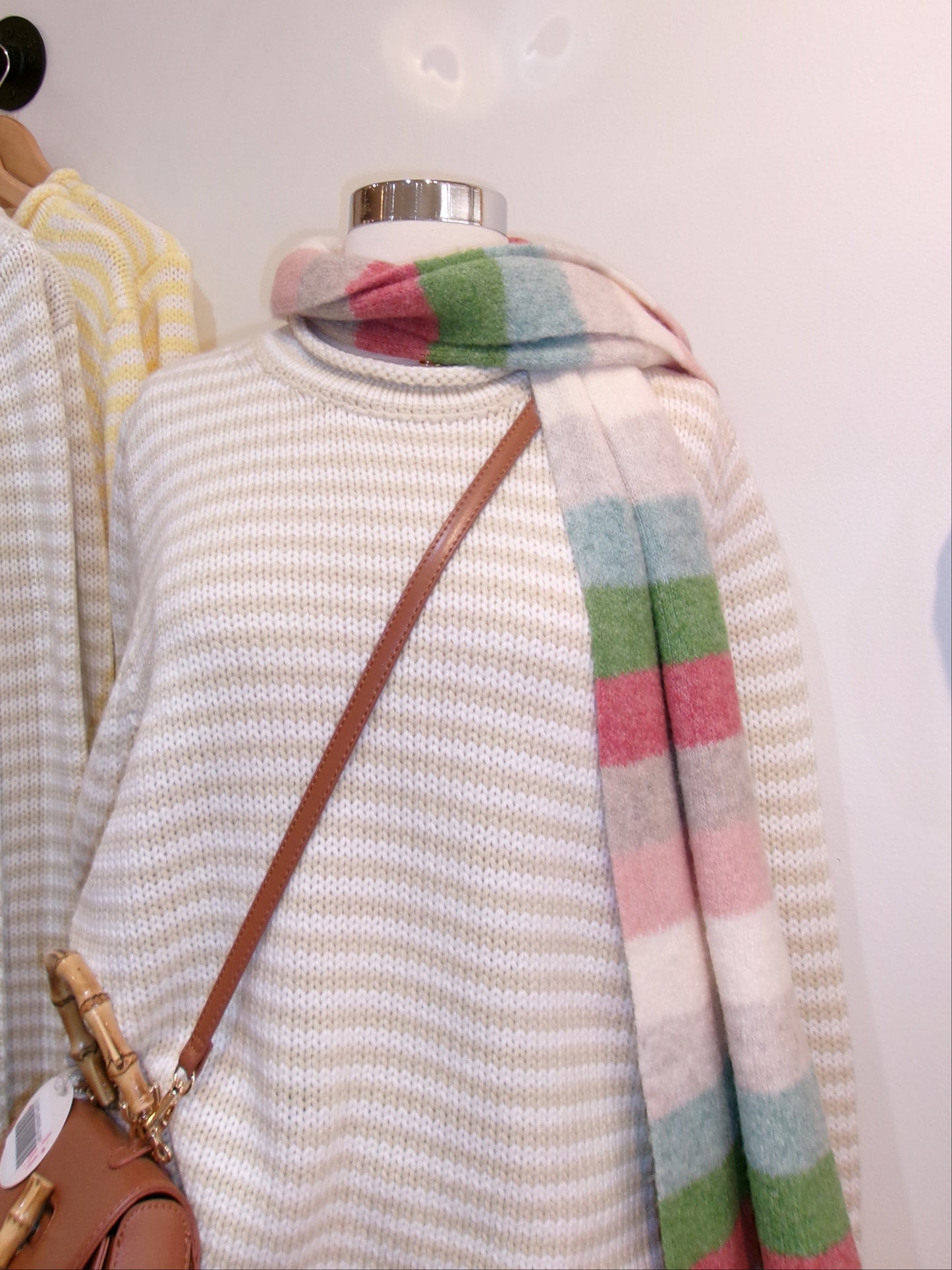 Andrea Striped Scarf