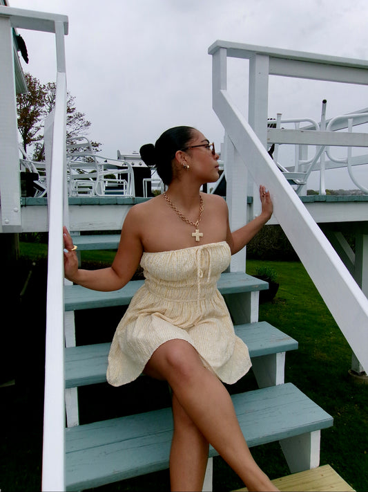 So Delicately Mini Dress