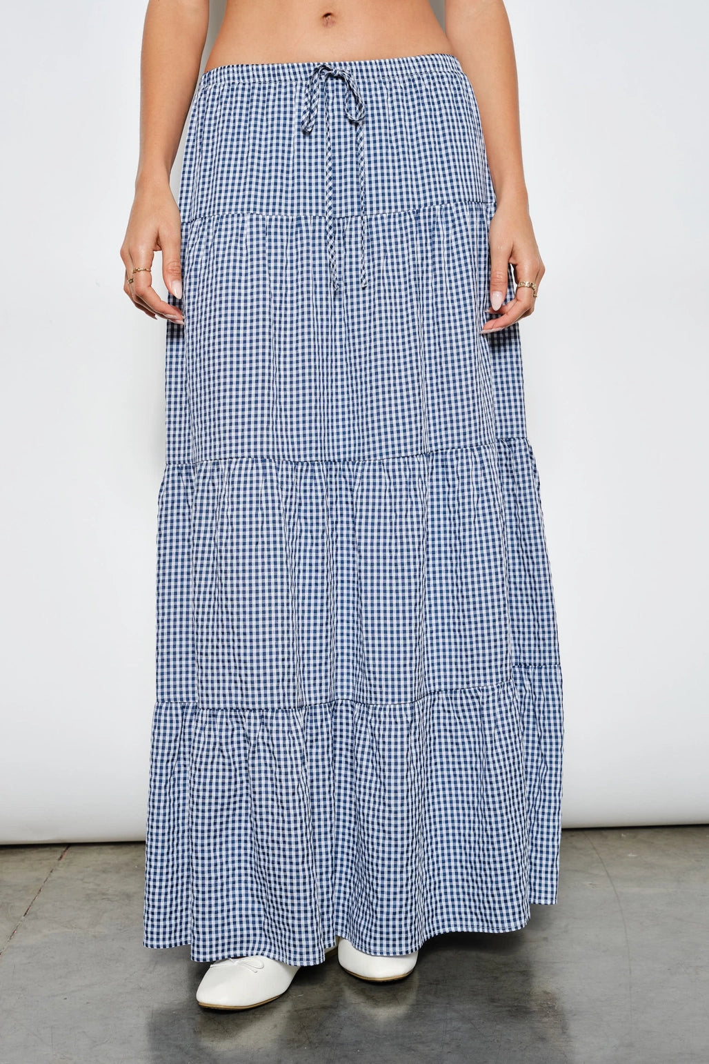 Galway Gingham Skirt