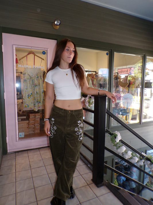 Sylvie Corduroy Pants