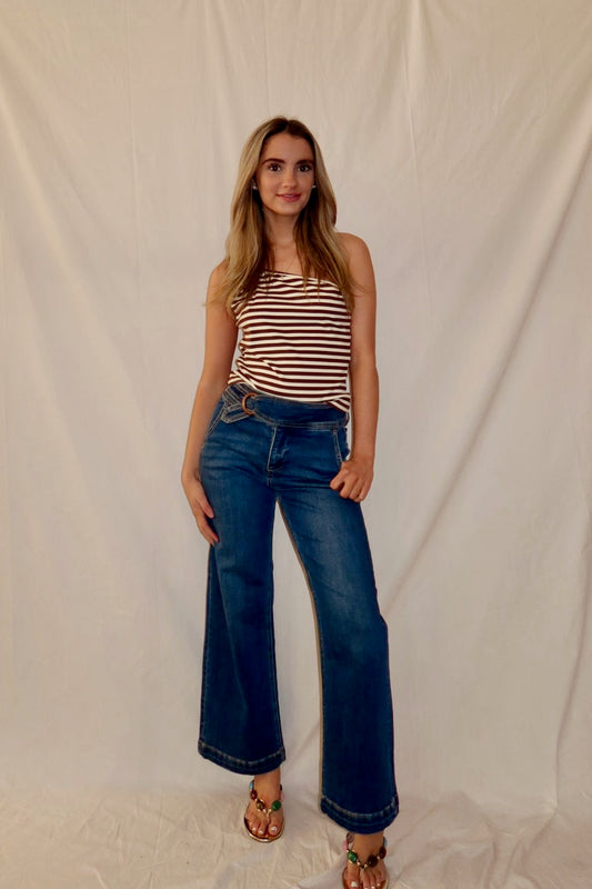 Brielle Belted Jeans