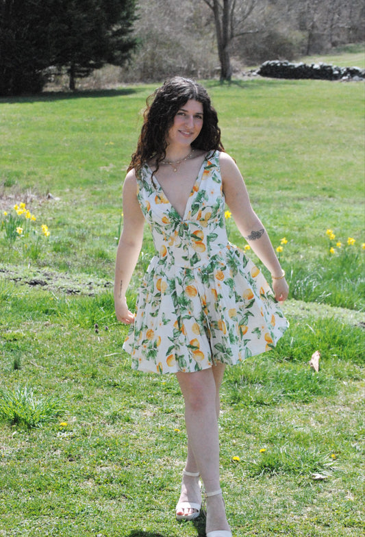 Lemon Lover Mini Dress