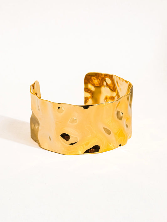 Kristin 18K Gold Cuff