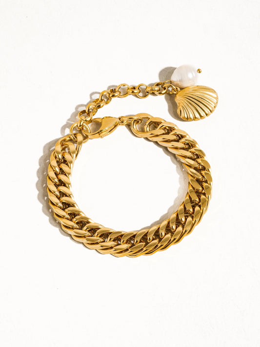 Shell Chain Bracelet