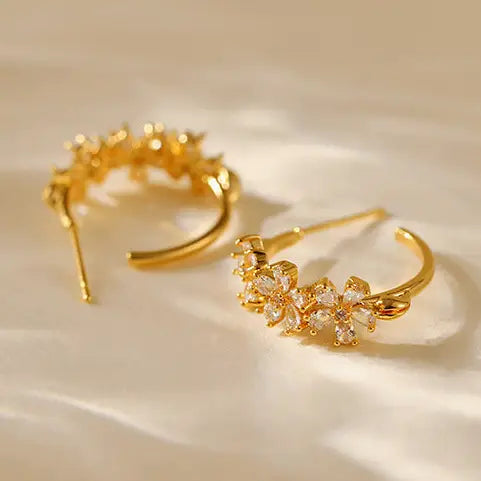 Buy Me Flowers Earring