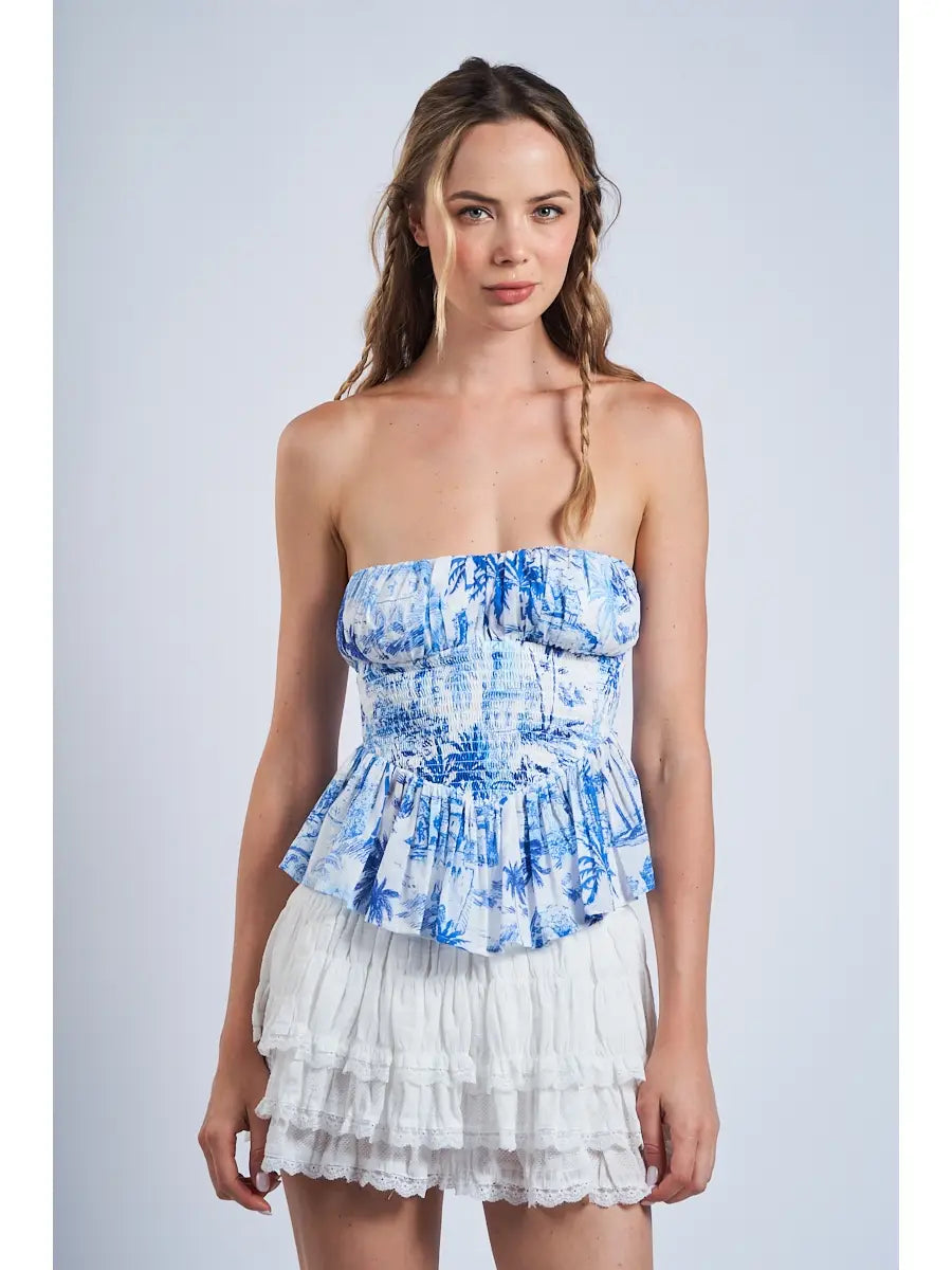 In The Palms Tube Top