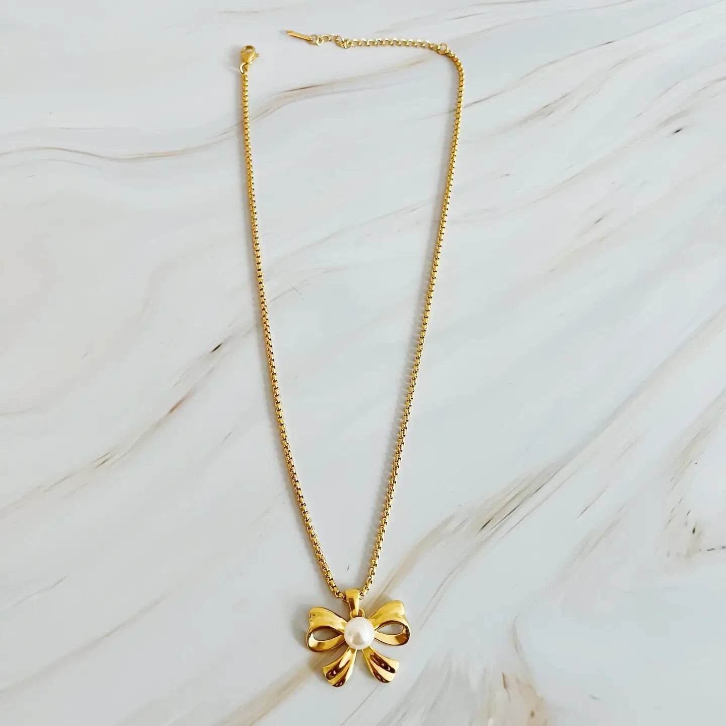 Blaire Bow Necklace