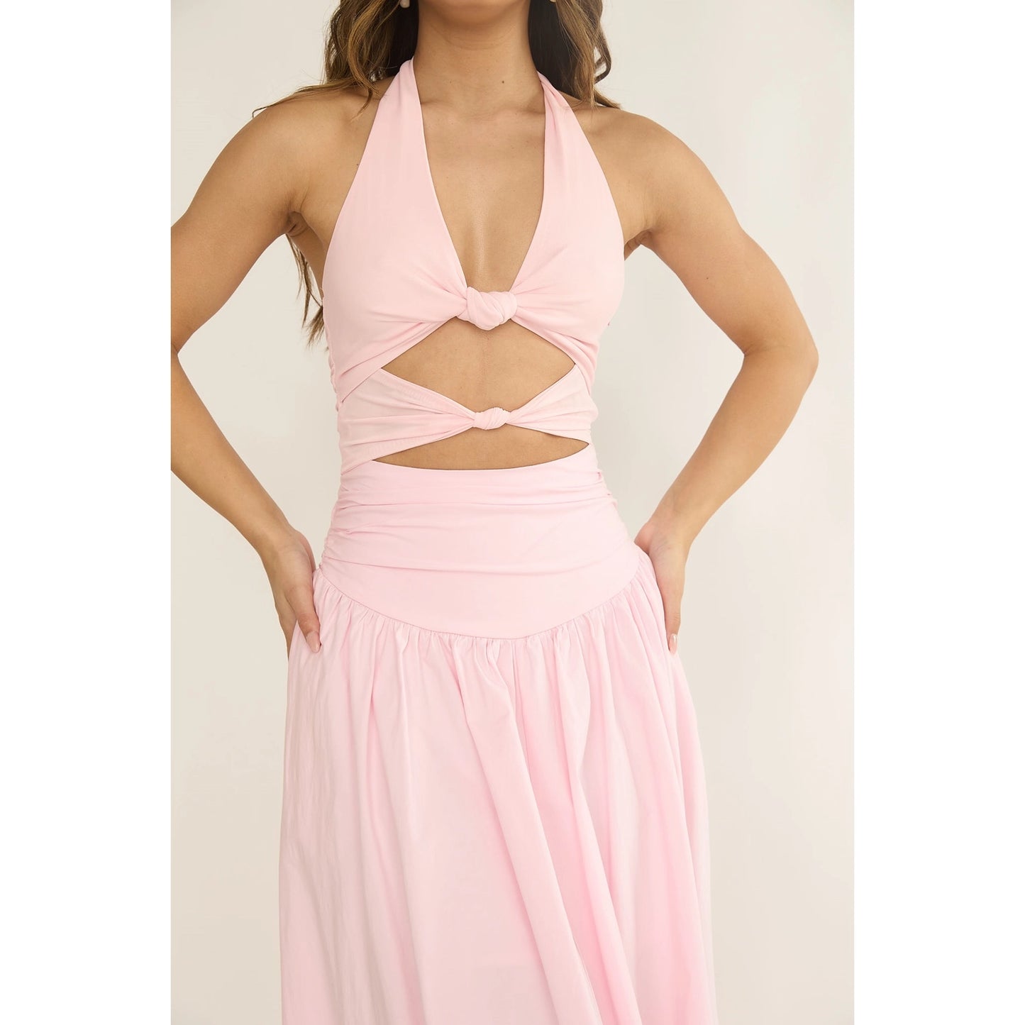 Peony Field Maxi Dress