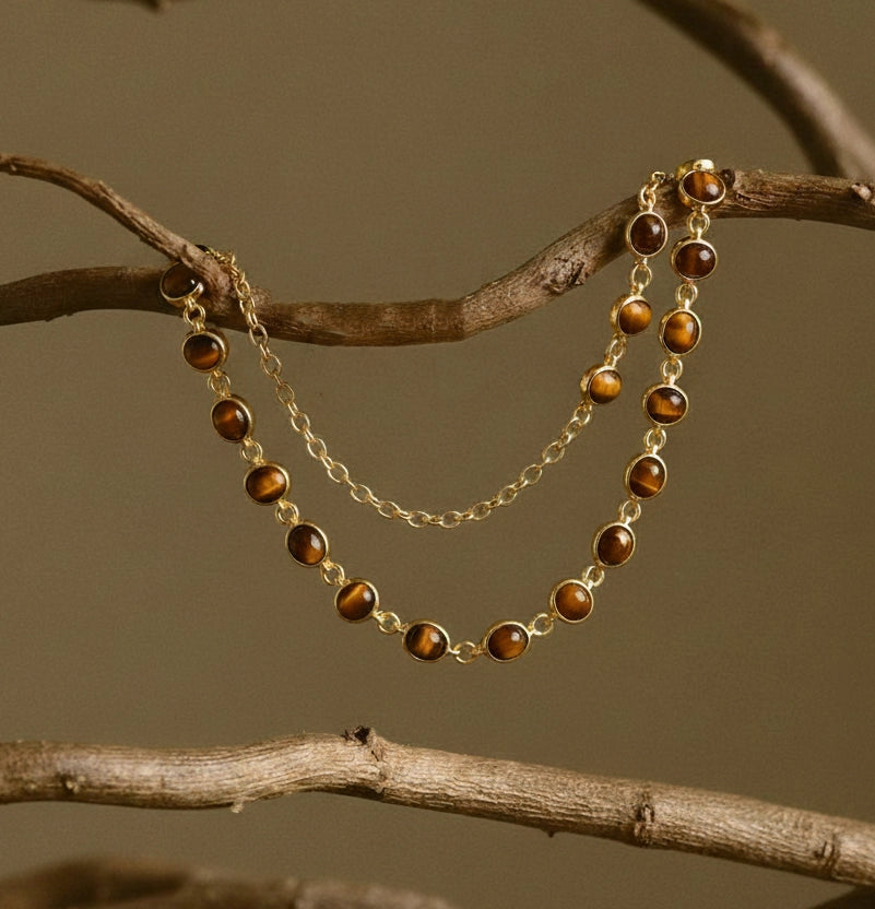 Coffee Bean Chain Belt