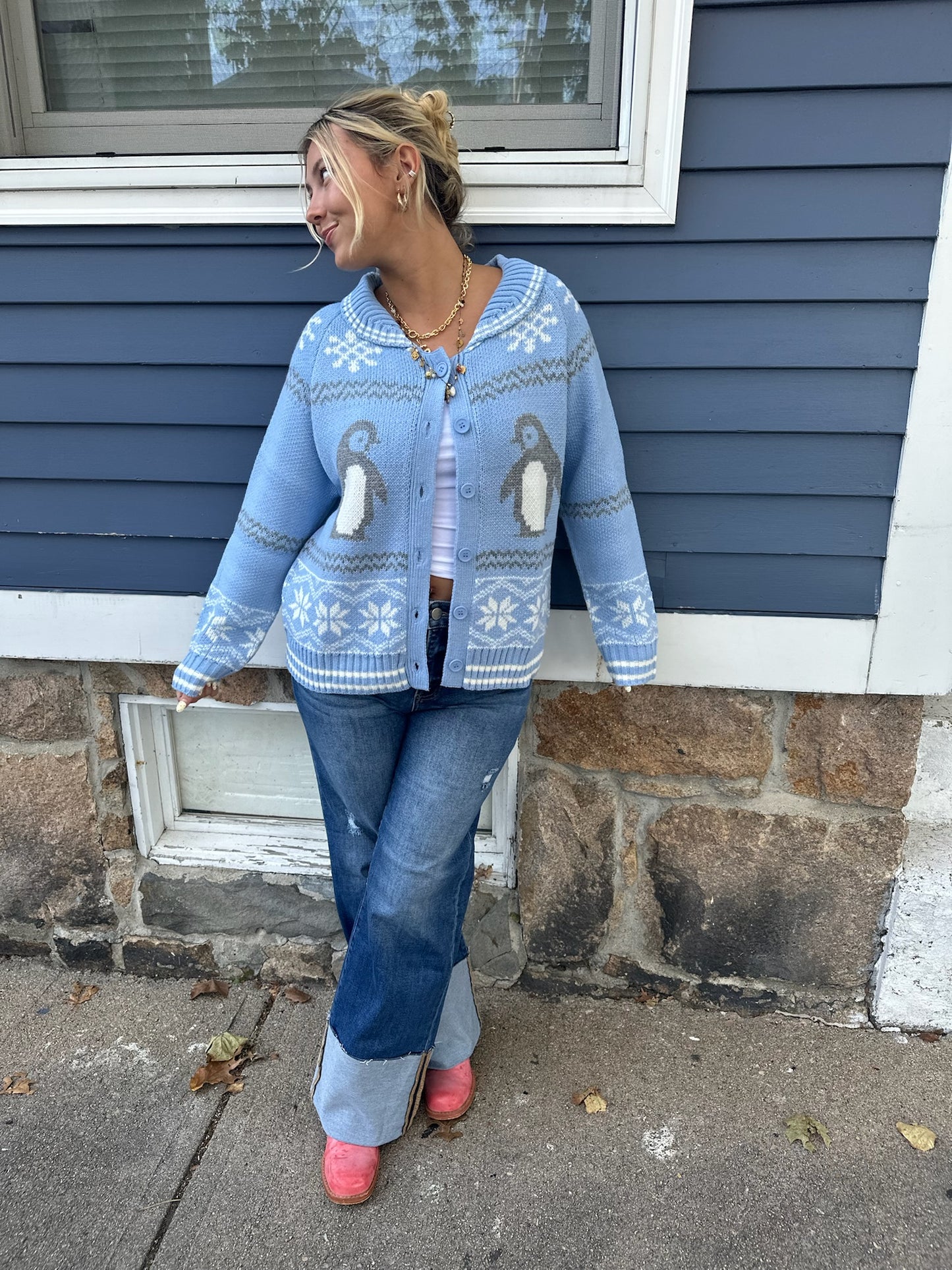 Penguin Cardigan