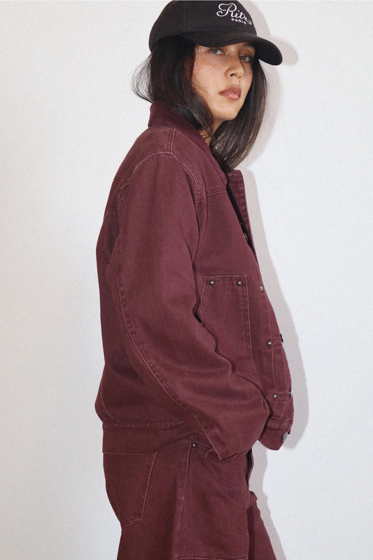 Bella Burgundy Jacket