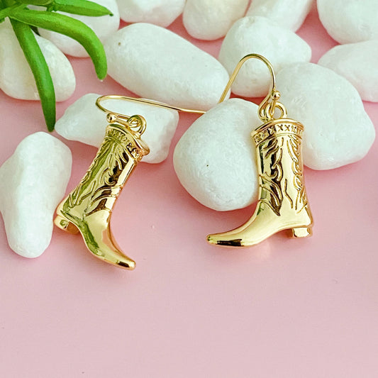 Cowboy Bootie Earring