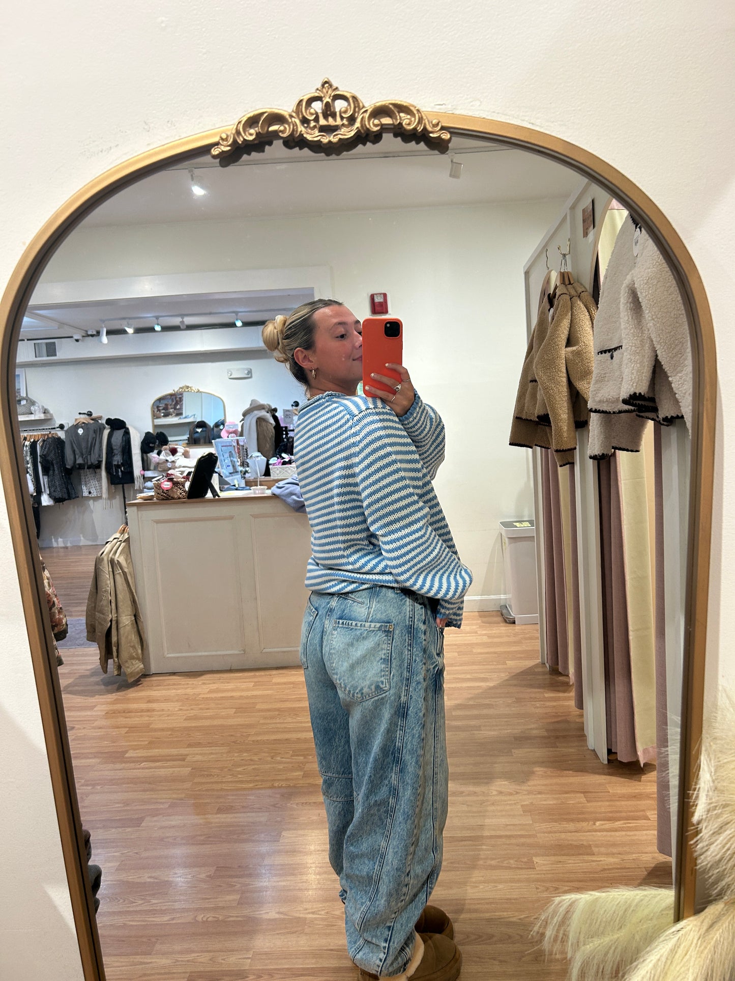 Drawing The Line Sweater