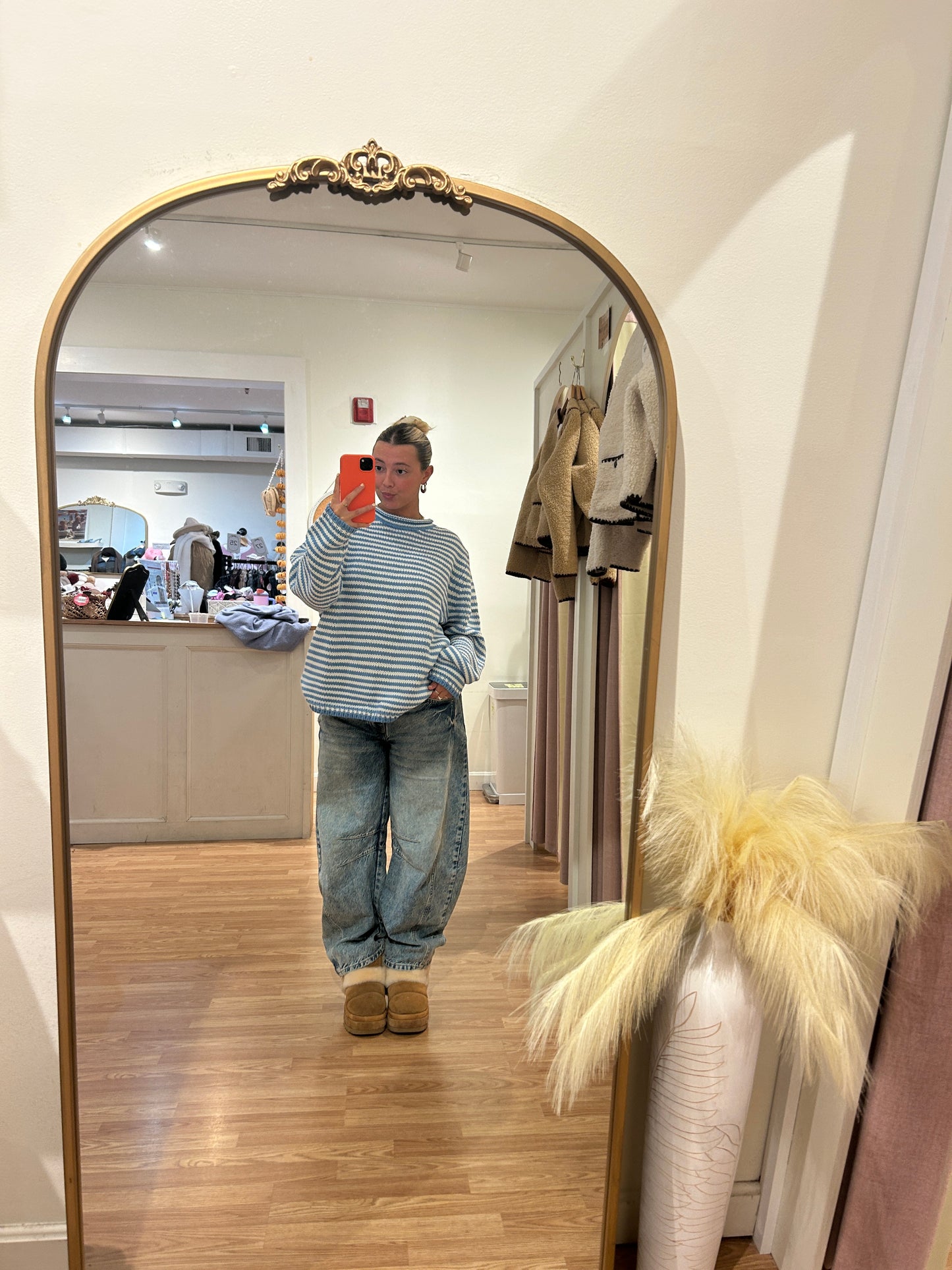 Drawing The Line Sweater