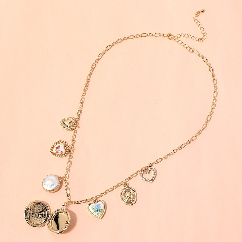 Gardenia Charm Necklace