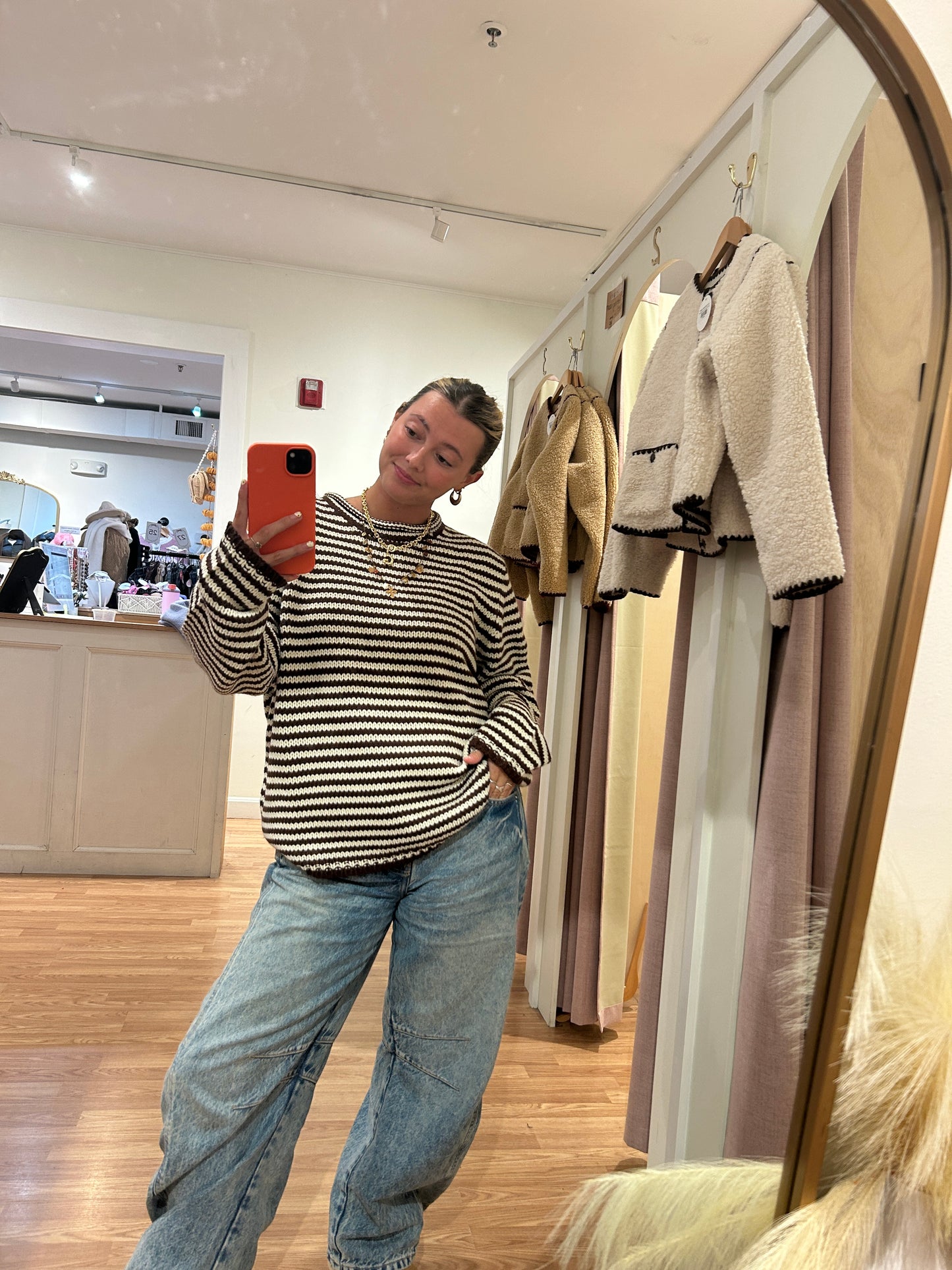 Drawing The Line Sweater