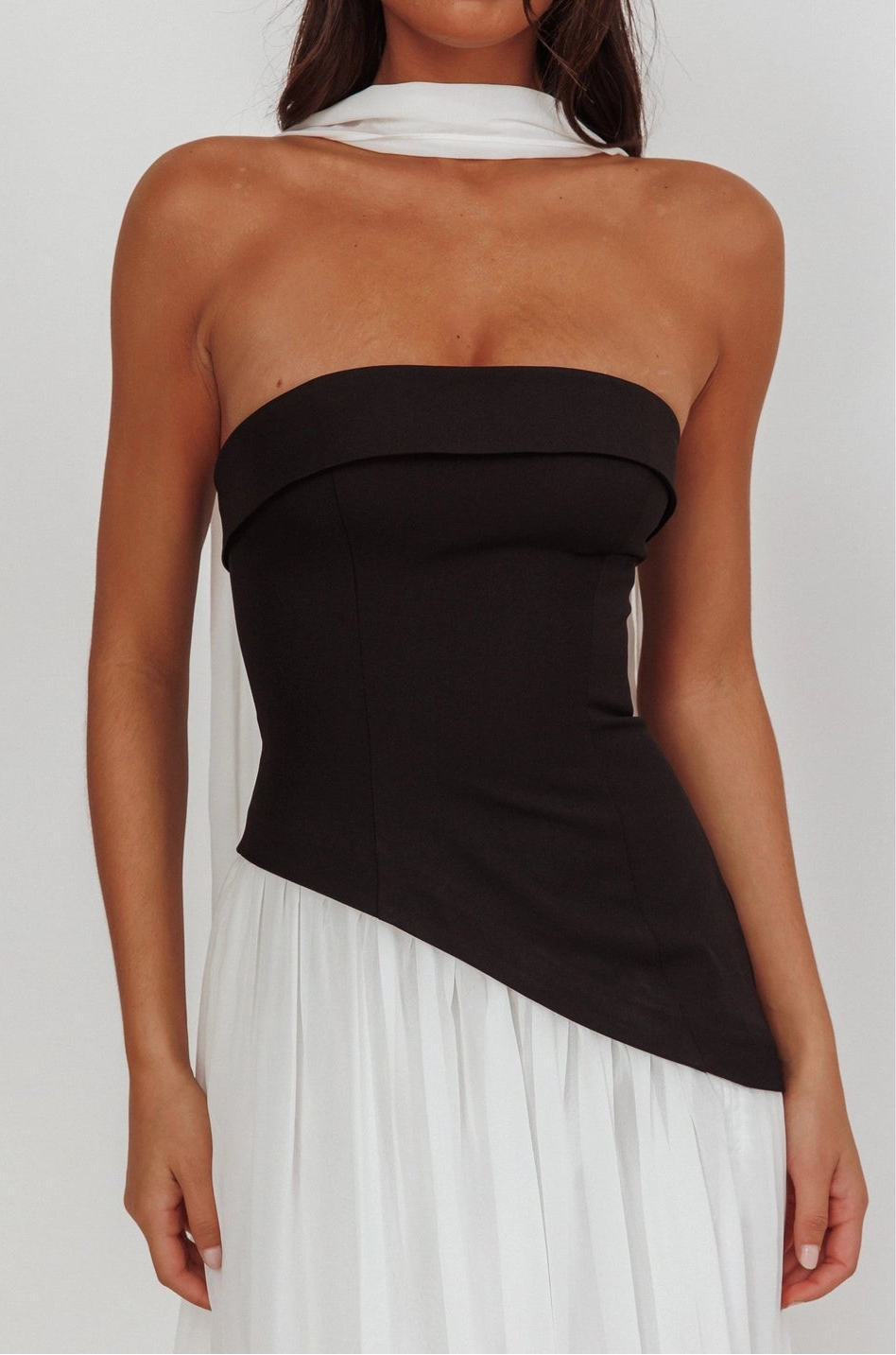 It's Black & White Maxi Dress