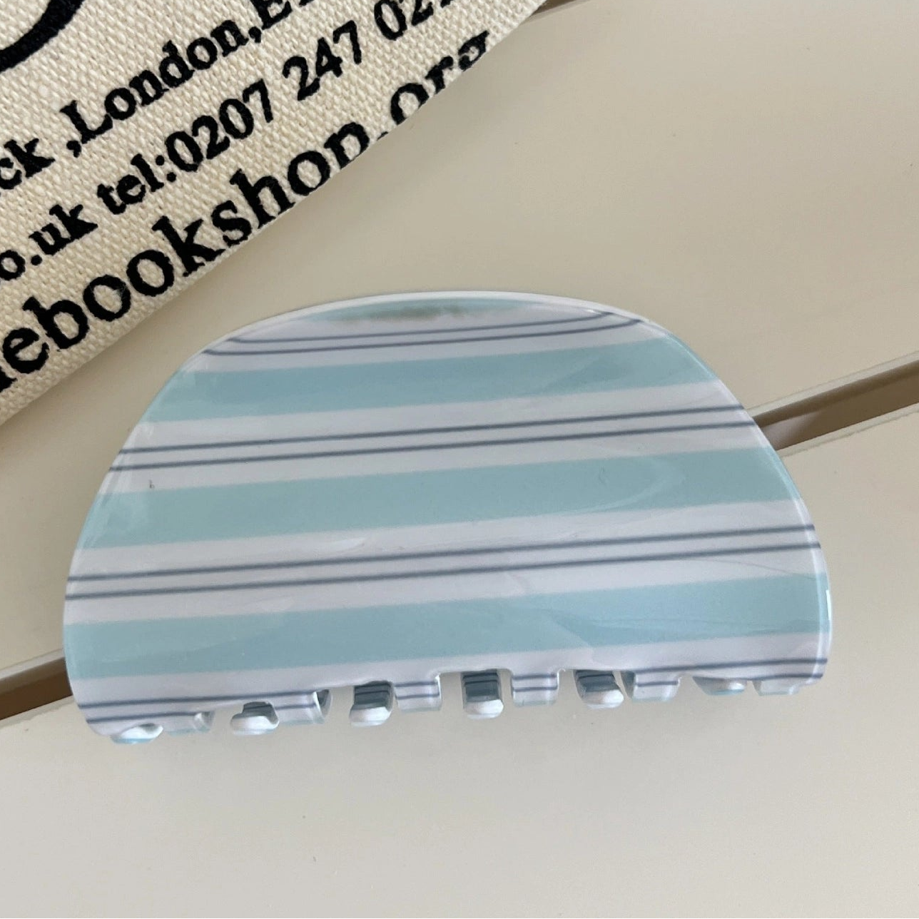 Coastal Stripes Hair Claw