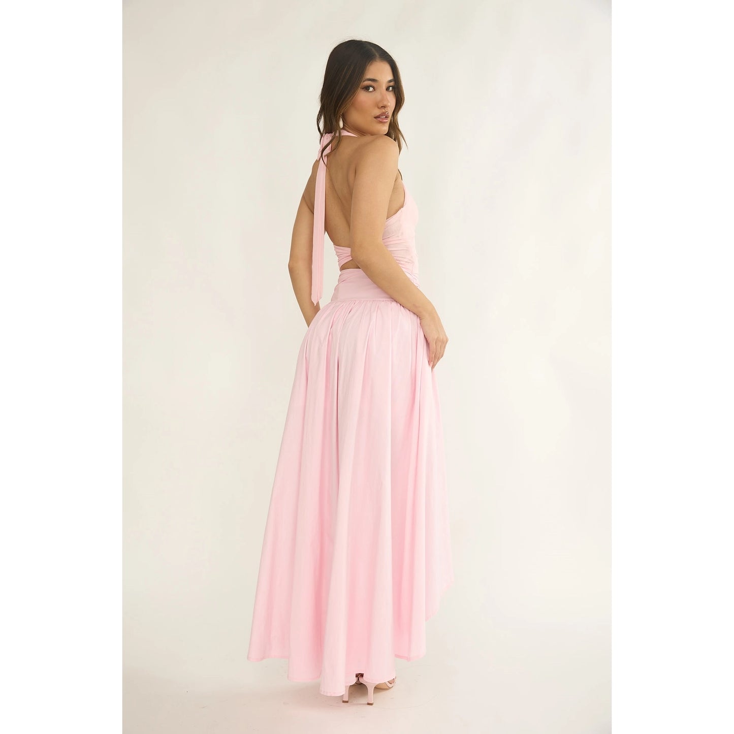 Peony Field Maxi Dress