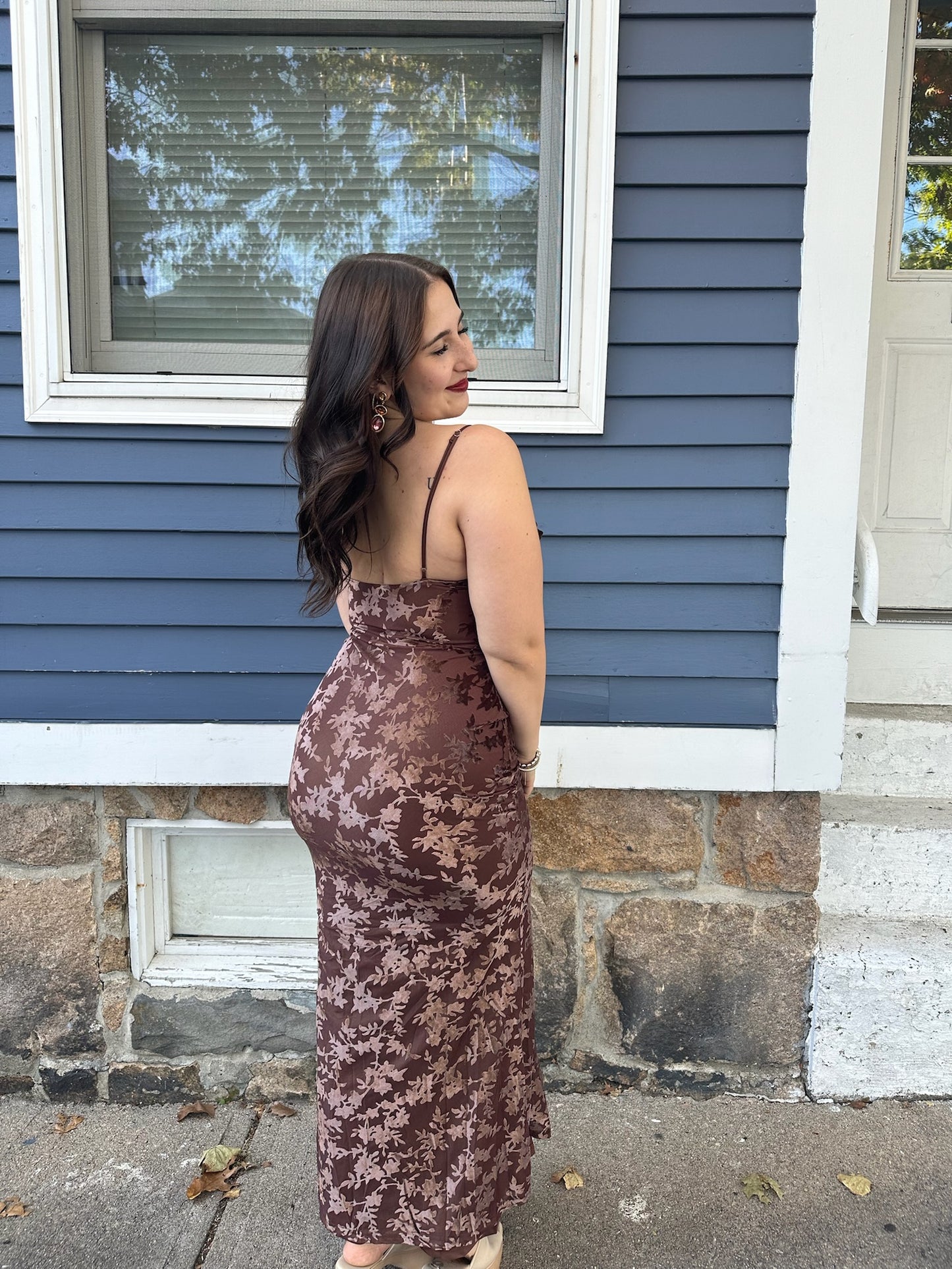 Cacao Bean Maxi Dress