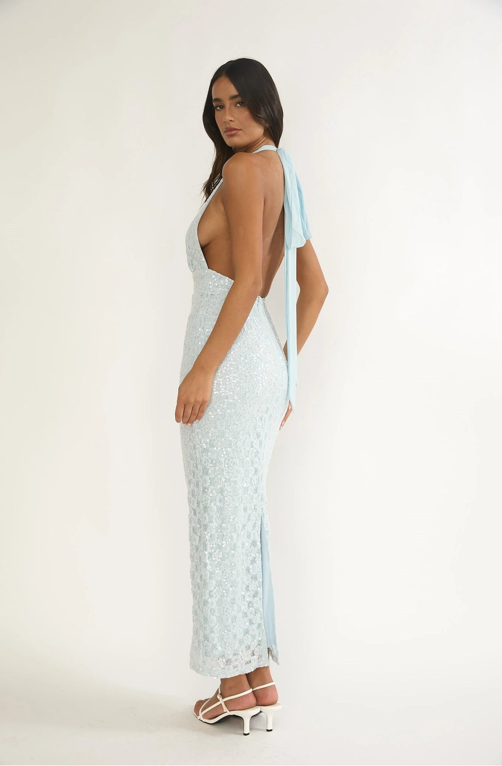 Something Blue Maxi Dress