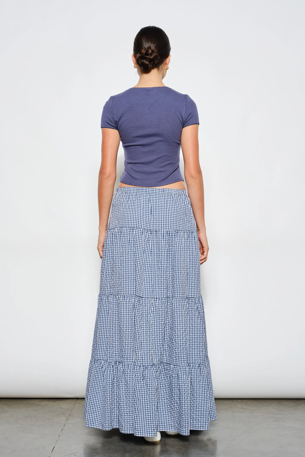 Galway Gingham Skirt