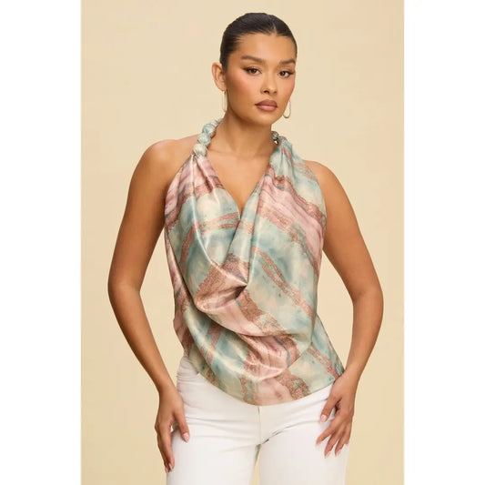 Shimmering Shades Top