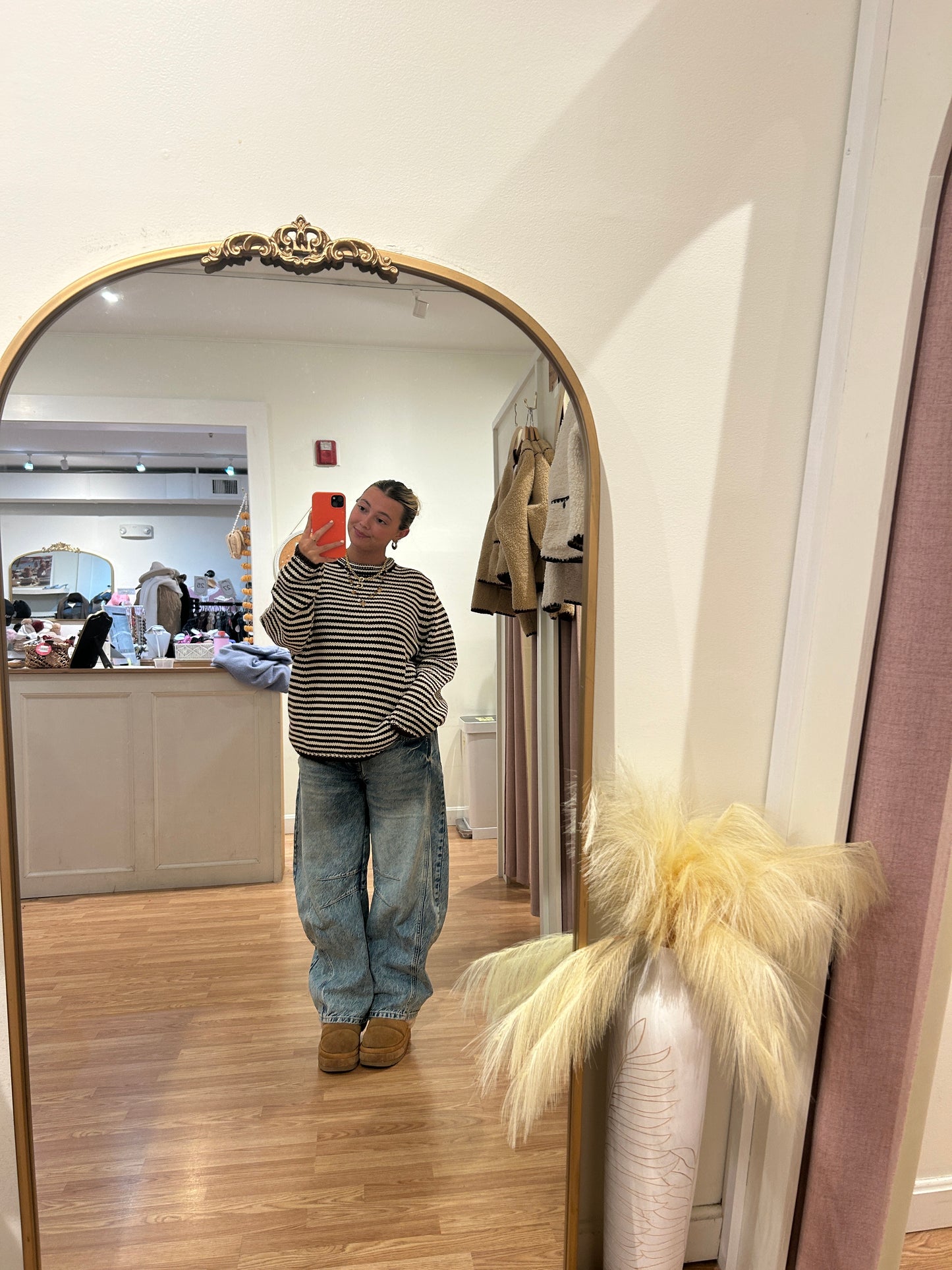 Drawing The Line Sweater